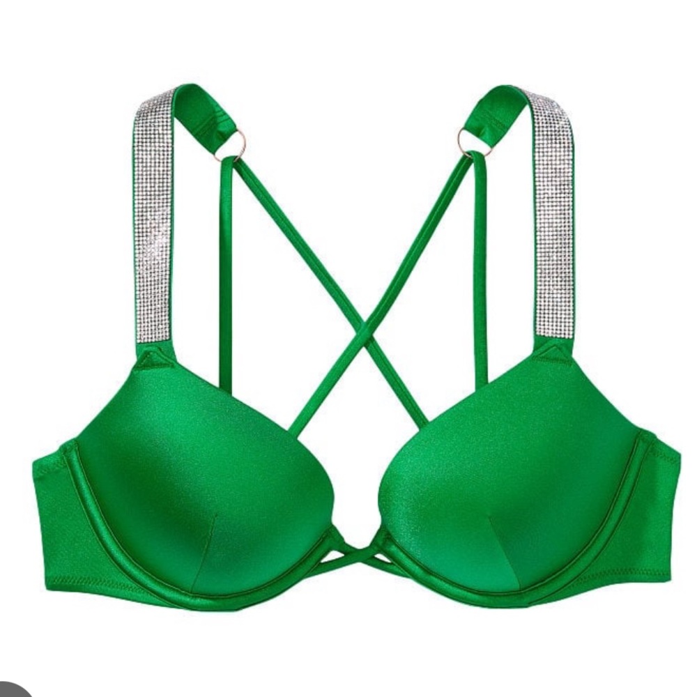 VICTORIA'S SECRET SWIM Shine Strap Bombshell Bikini Top